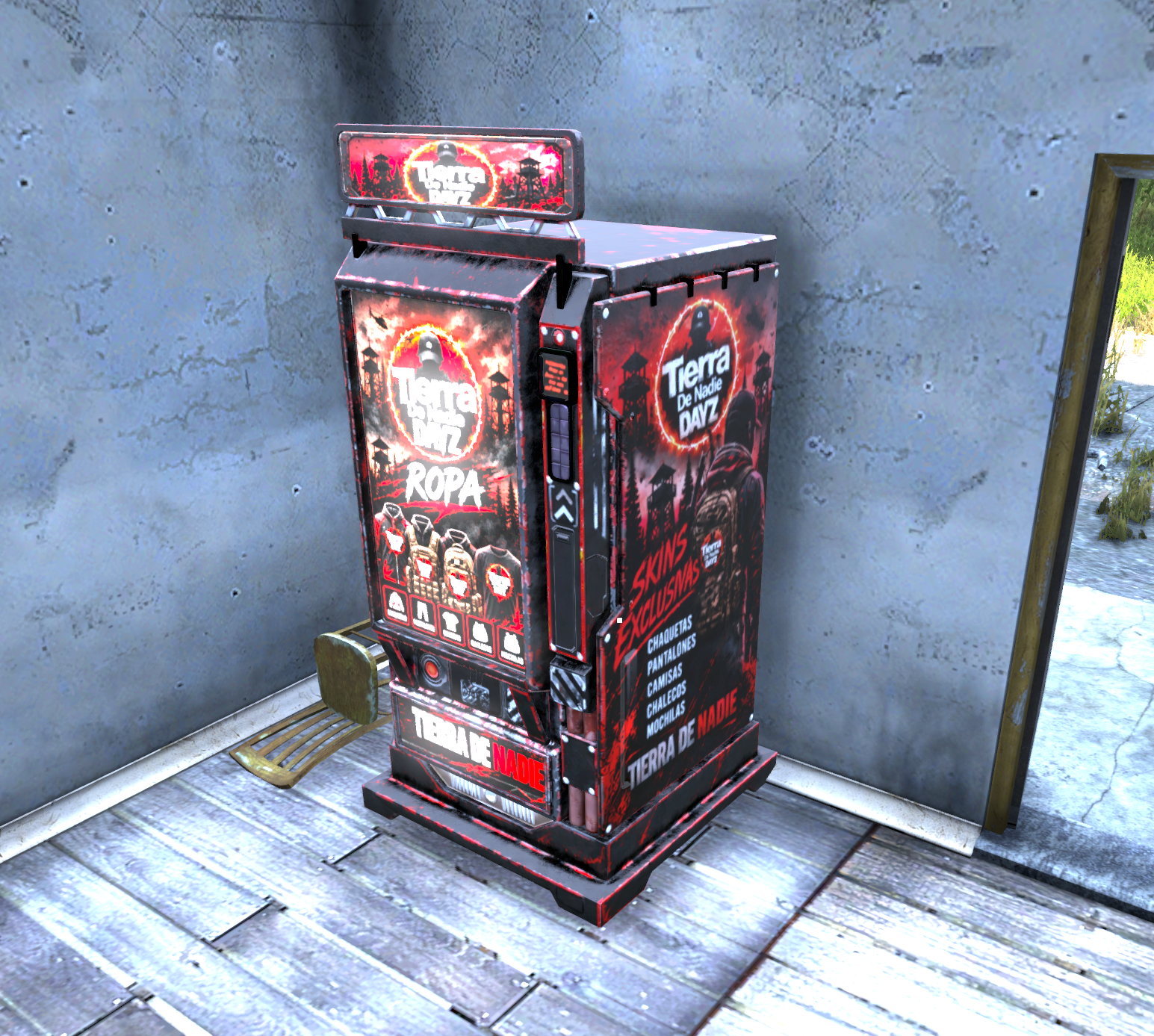 Custom Tierra de Nadie DayZ vending machine